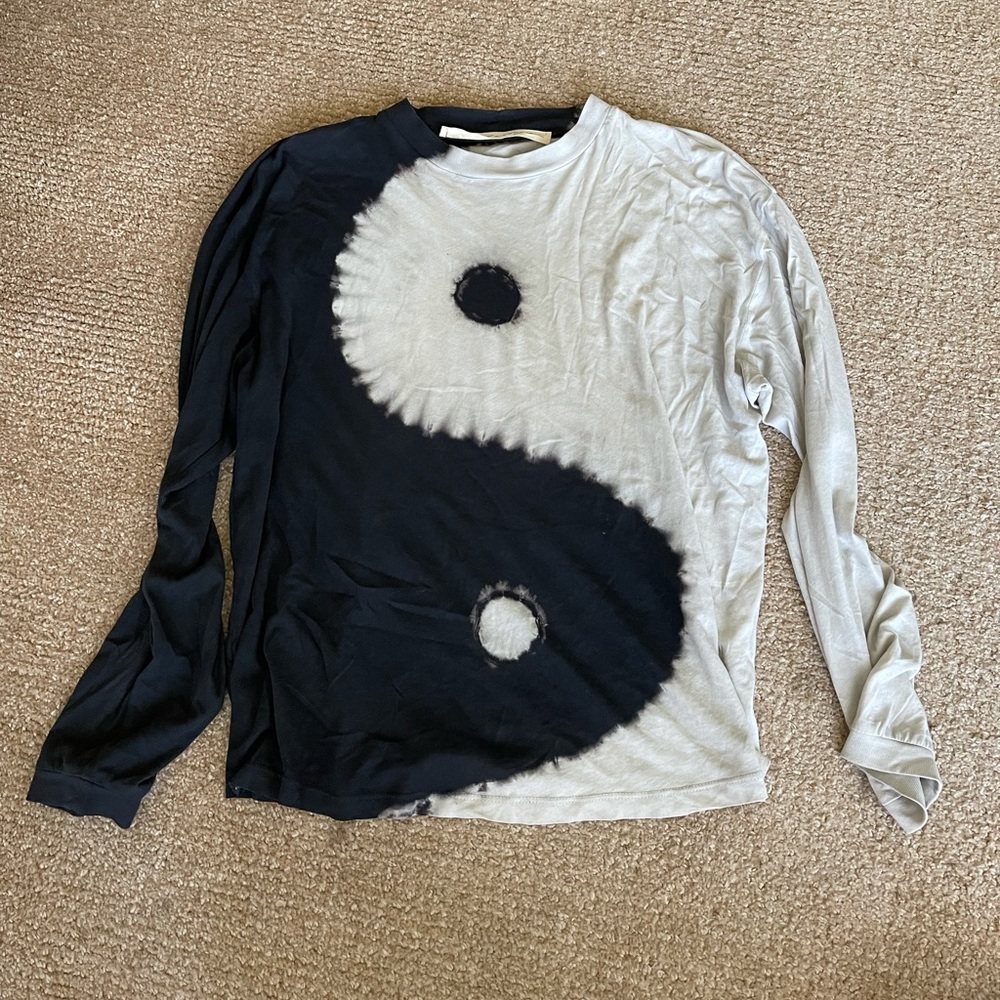 Raquel Allegra Yin Yang Long Sleeve Shirt